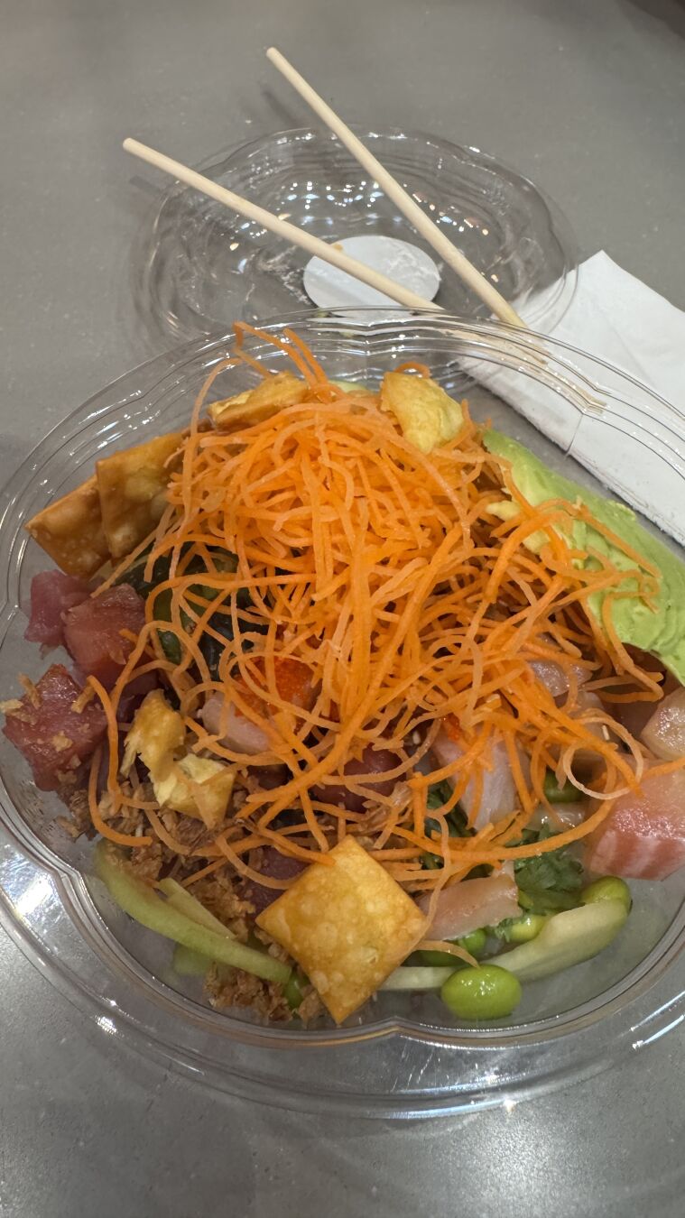 Yummy pokey bowl